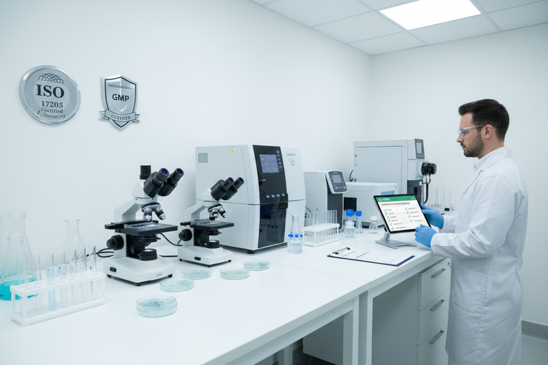 All ingredients undergo comprehensive testing by independent, accredited laboratories. We verify purity, potency, and absence of contaminants including heavy metals, pesticides, and microbes. Test results are documented and available for review to ensure complete transparency.